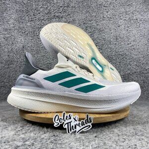 Adidas Ultraboost 5X Running Size 12.5 Men Core White Pure Teal Dash JI3244